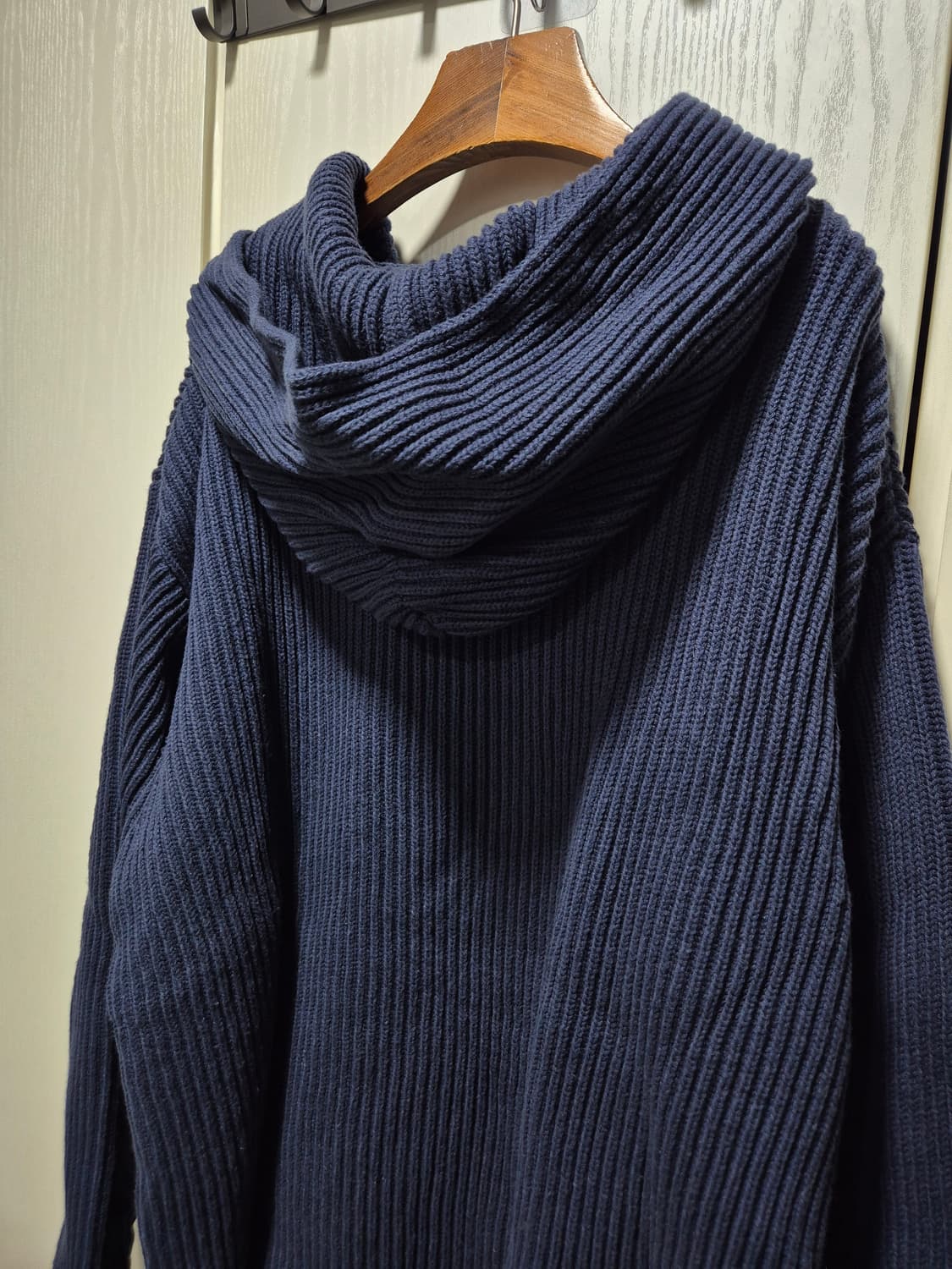 LMC 네이비 후드 니트 상품이미지7