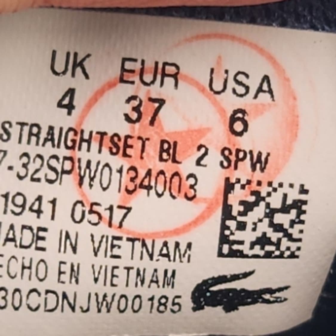 oo 라코스테 스트레이트셋 37. 230 상품이미지6