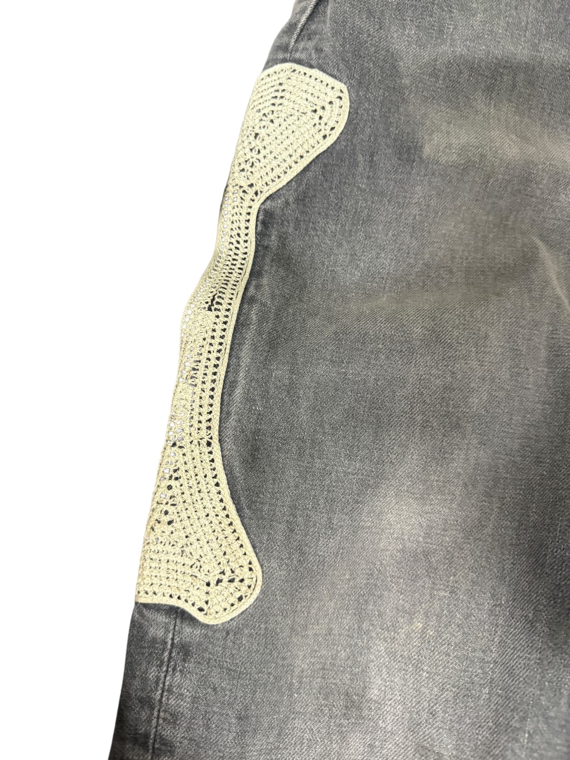 36size kapital 캐피탈 본 13oz 블랙데님 상품이미지2