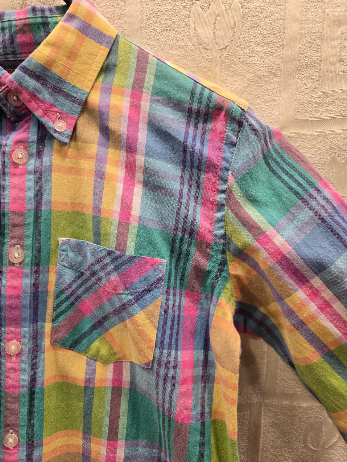 랄프로렌 체크 셔츠 XS (85) 상품이미지3