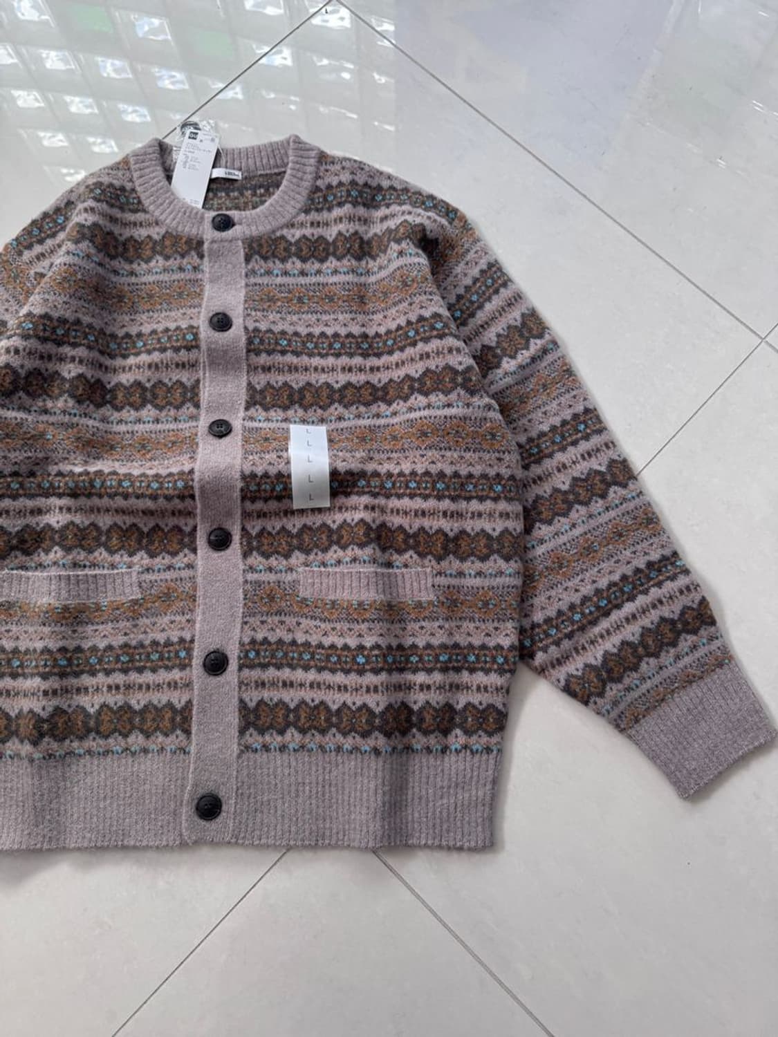 PUFF KNIT CARDIGAN 퍼프 니트 가디건 상품이미지1