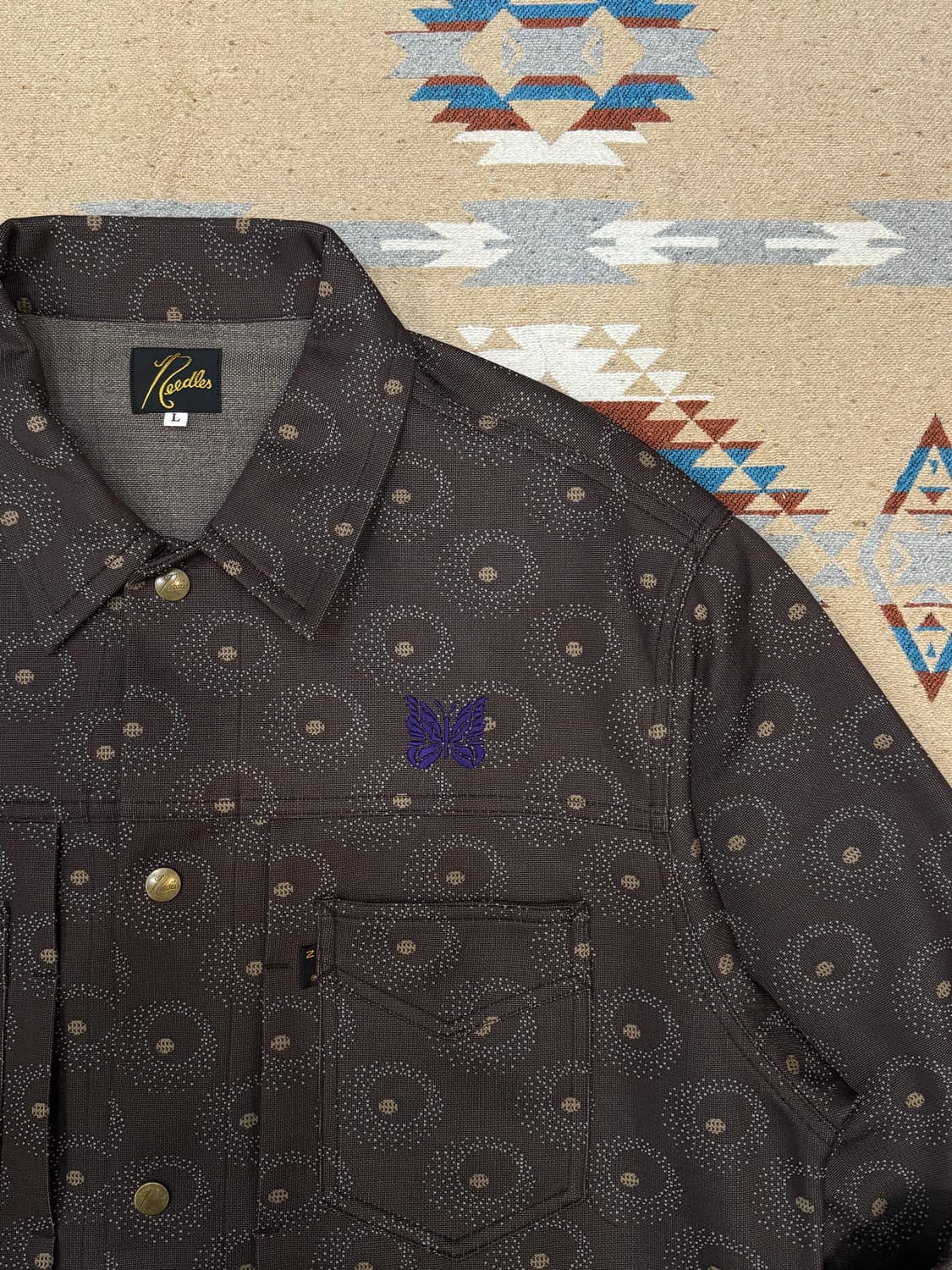 [L] 니들스 패니진 자켓 브라운 상품이미지4