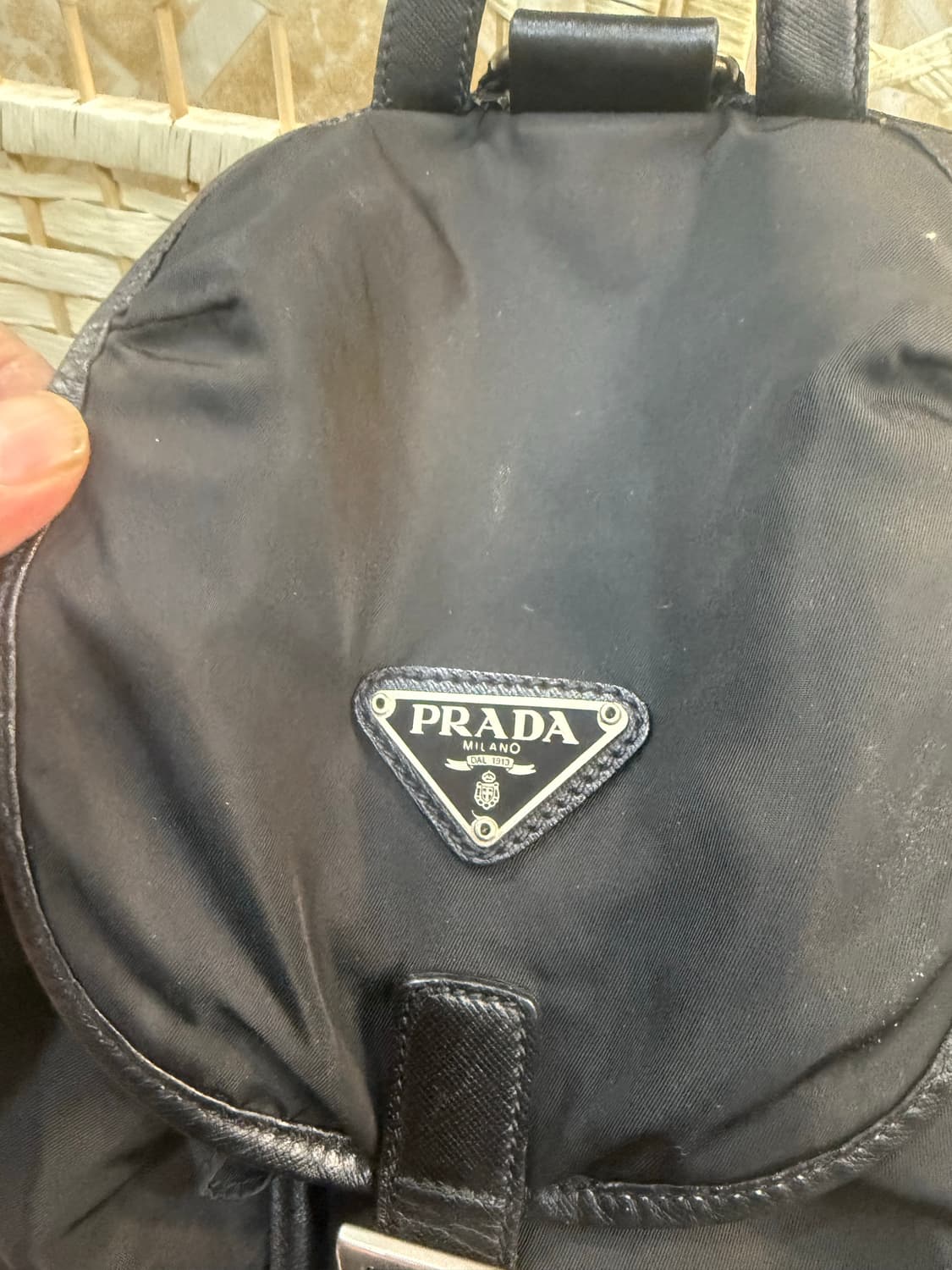 정품 프라다 나일론 백팩 팝니다 상품이미지2