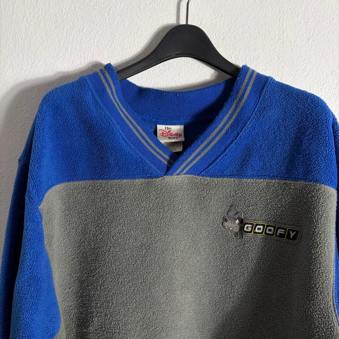 90s 빈티지 디즈니스토어 구피 플리스 스웻셔츠(S) 상품이미지3