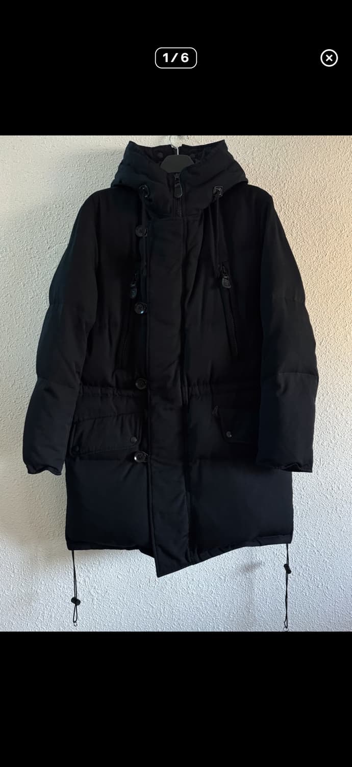 요지 야마모토 뿌르옴므 울다운코트 상품이미지1