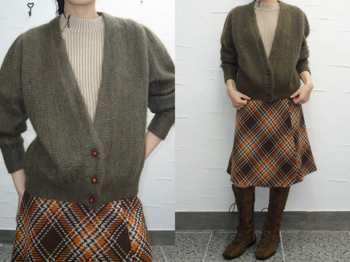 Vintage buttons cardigan 상품이미지1