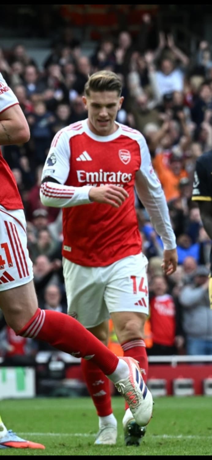 25 26 아스날 홈 요케레스 긴팔 유니폼 XL사이즈 상품이미지7