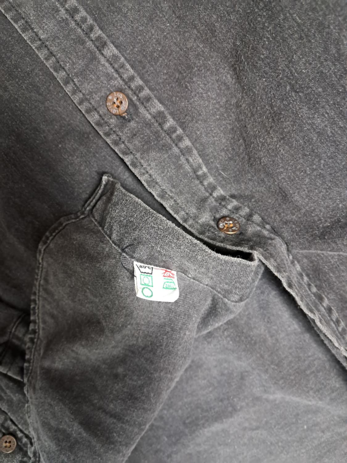 리바이스 블랙데님셔츠 상품이미지4