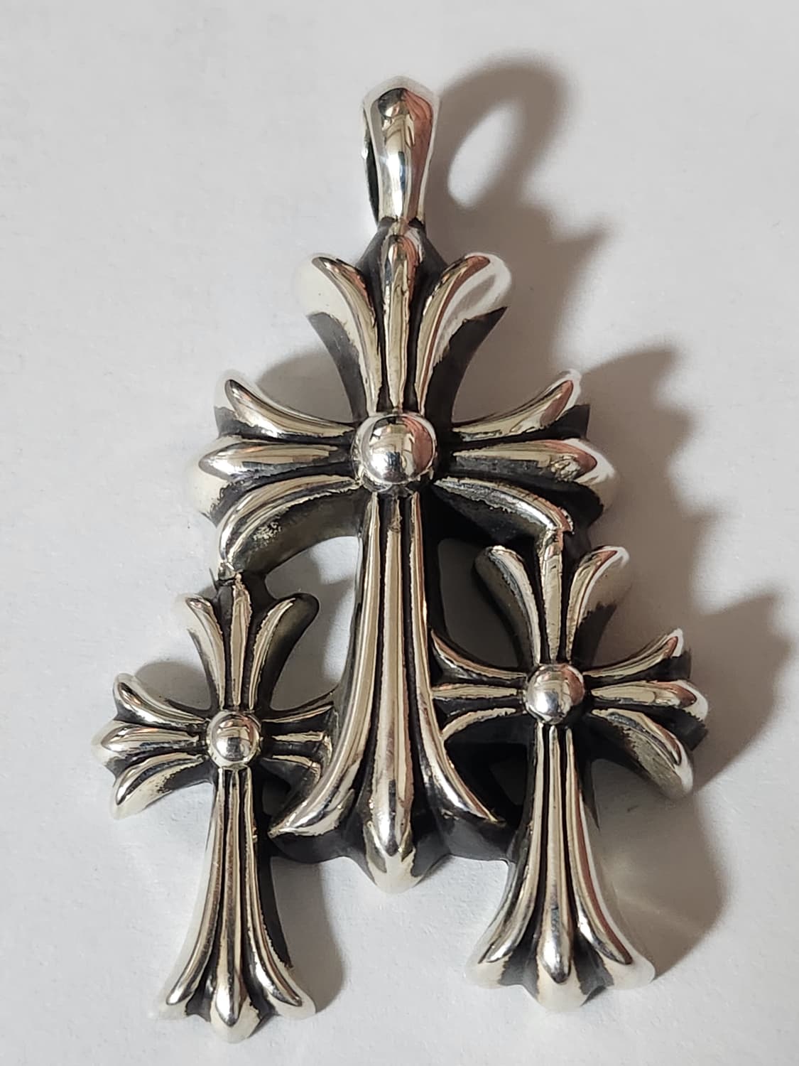 크롬하츠 3CH 크로스펜던트 상품이미지1