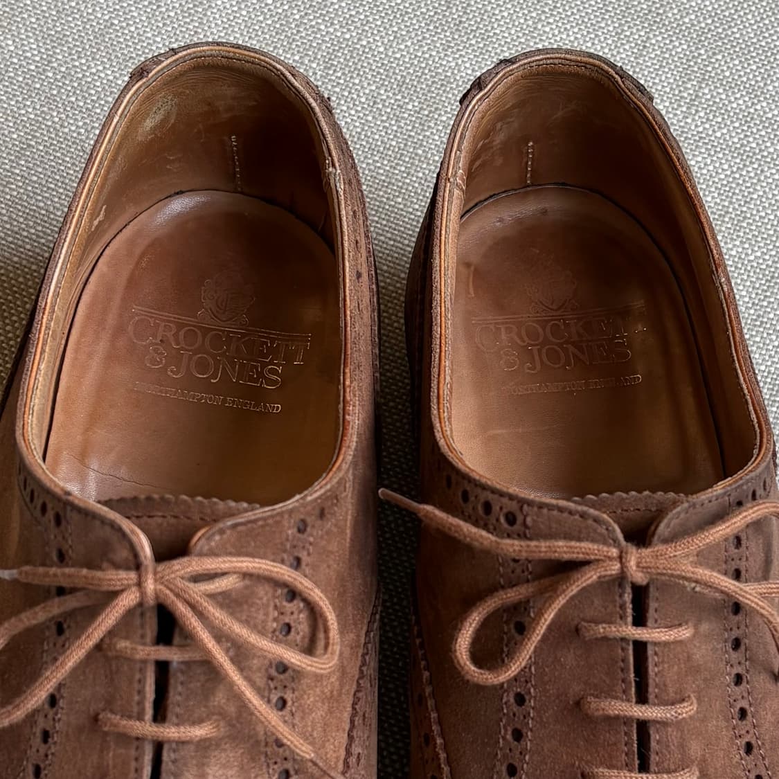 [10.5E] CROCKETT & JONES WESTFIELD 스웨이드 상품이미지9