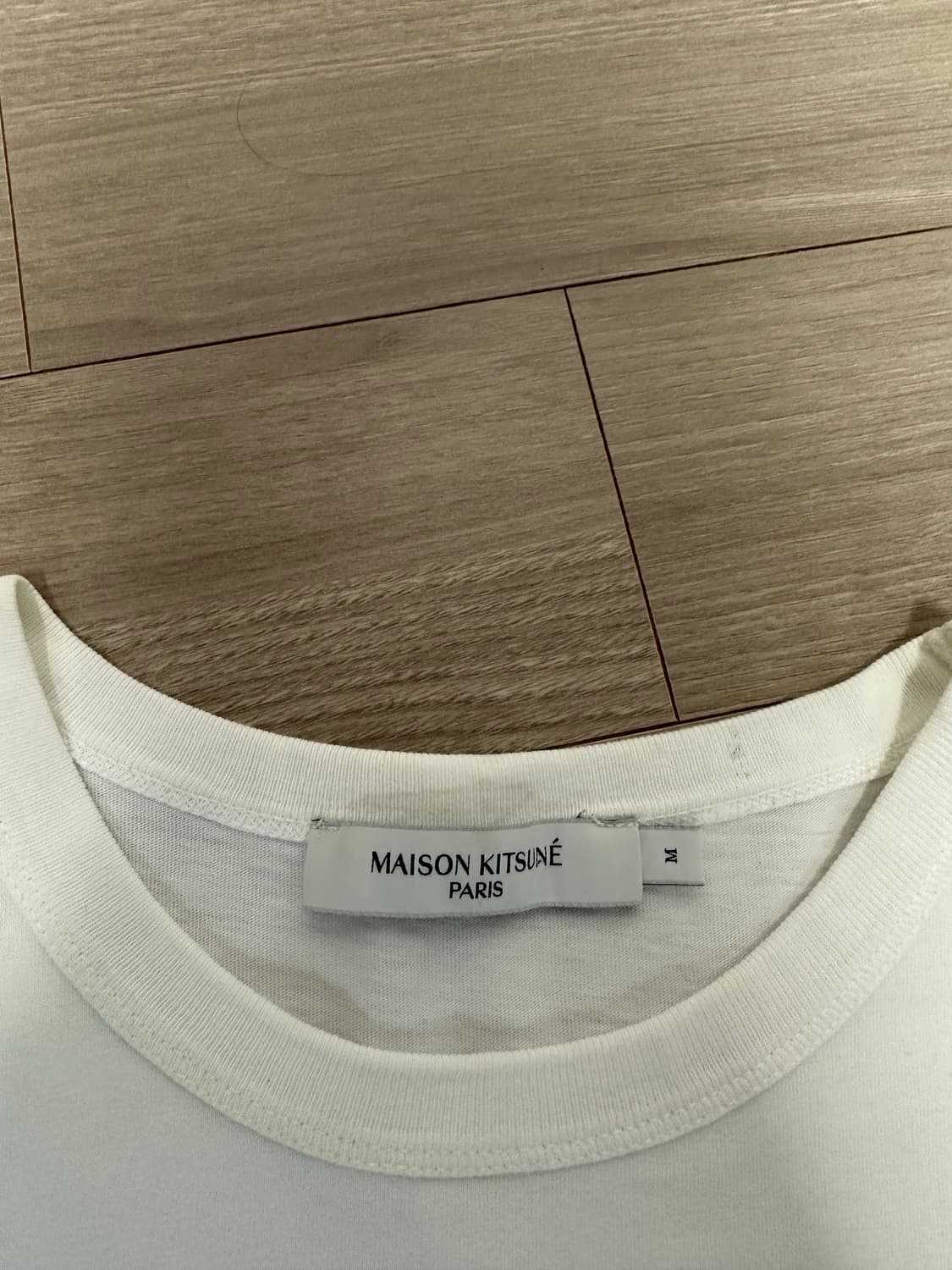 메종키츠네 포켓 반팔티 M 상품이미지3