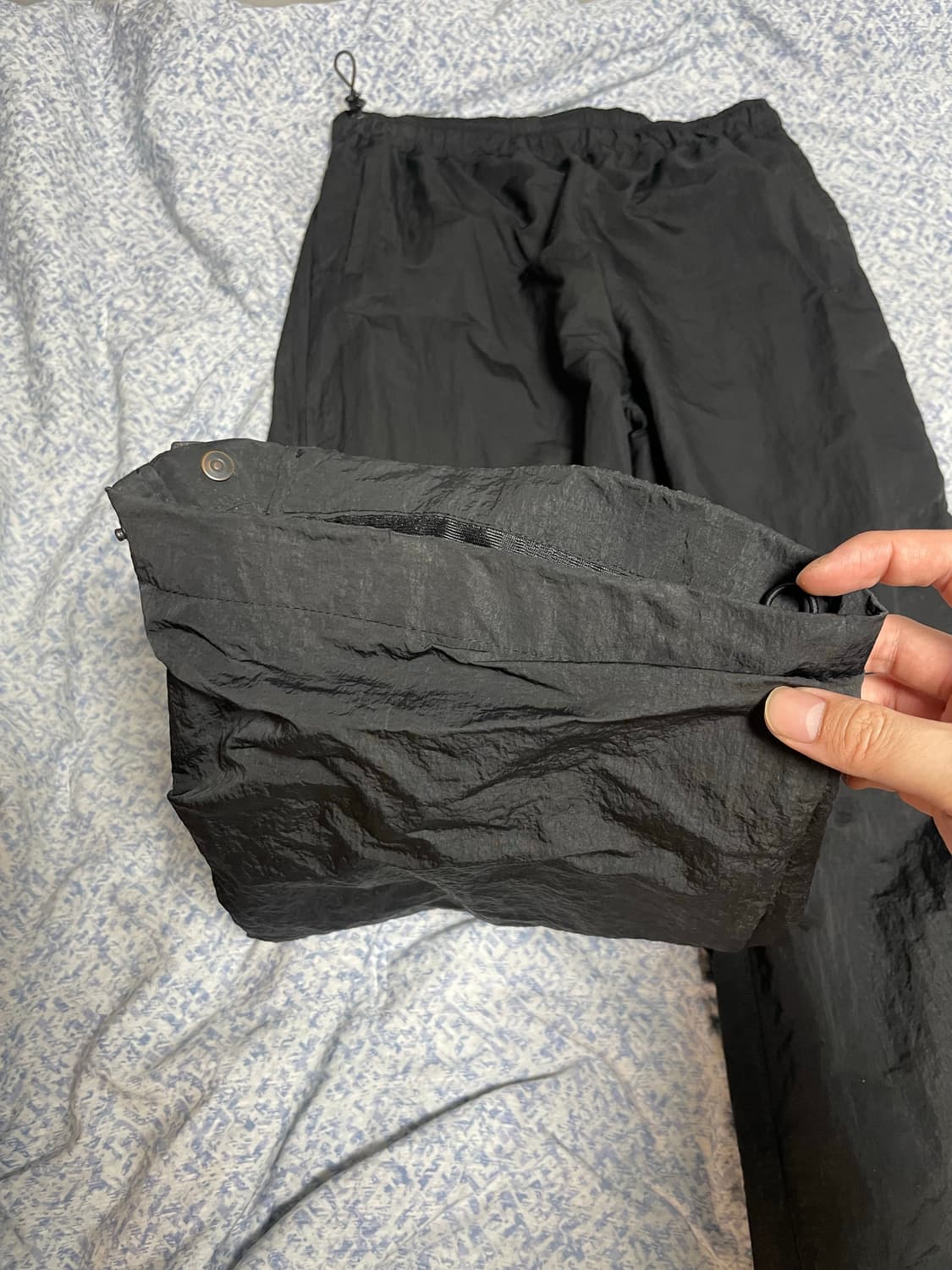 해칭룸 테크니컬 나일론 팬츠 4사이즈 블랙 상품이미지6