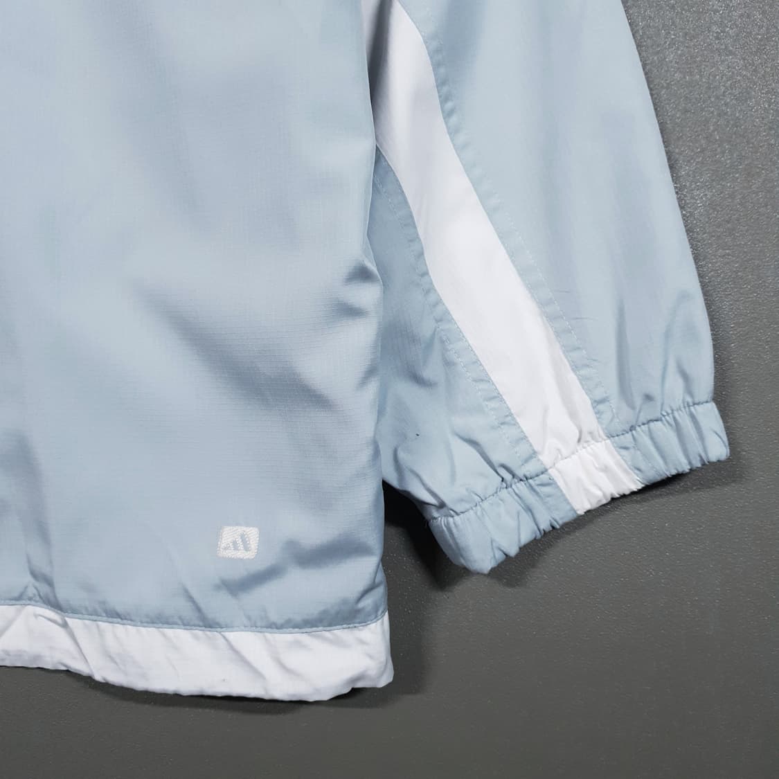 XL) 아디다스 오리지널 90s 올드스쿨 Y2K 민트 바람막이 후드 자켓 상품이미지8