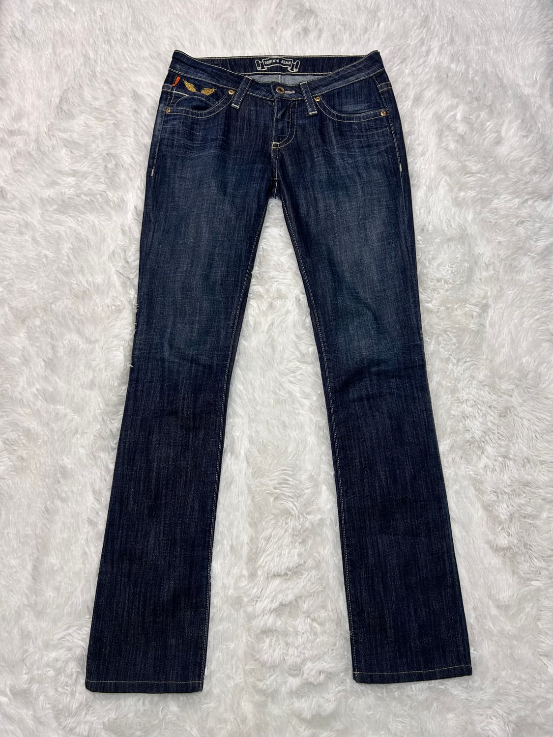 Robins Jeans back detailed denim y2k 상품이미지1