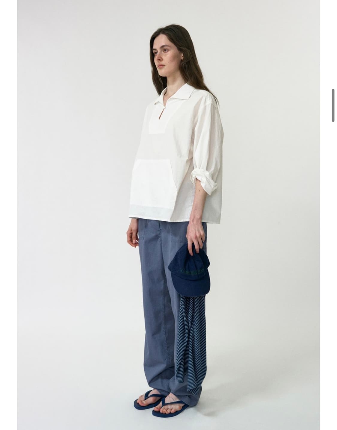 낫띵리튼 Nou Fatigue Pants (Indi Blue) m 퍼티그 상품이미지4