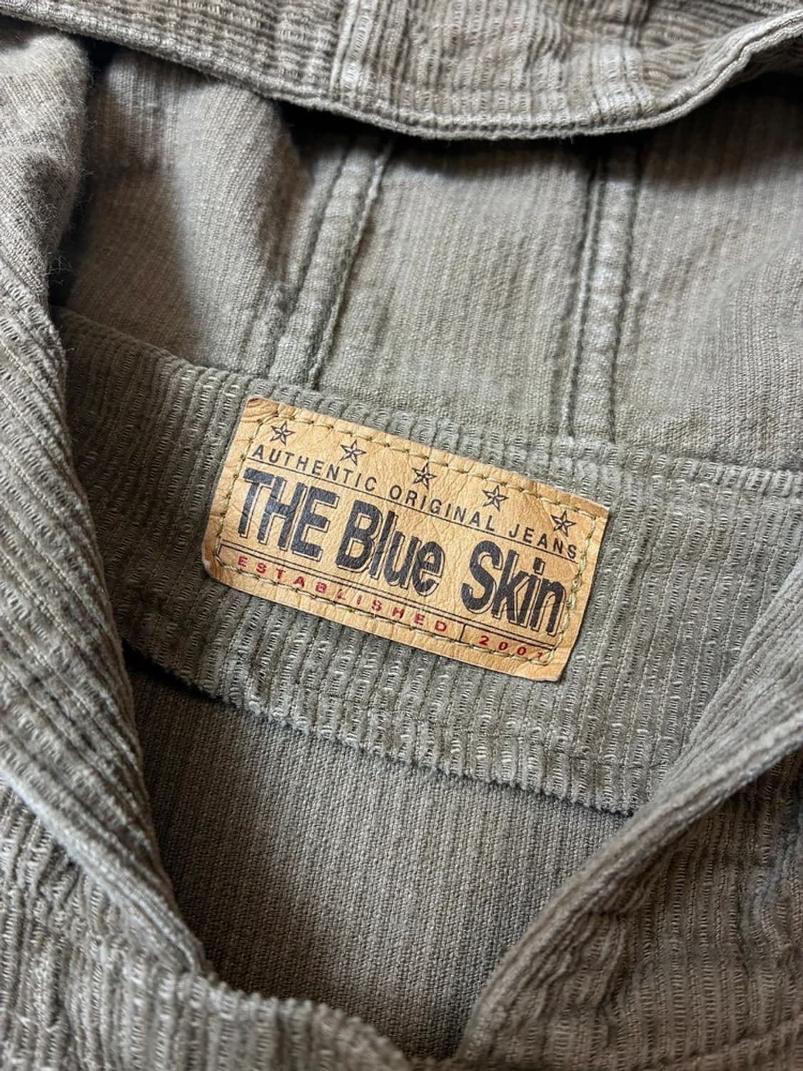 더블루스킨 코듀로이 페이딩 후디 자켓 PN8884 상품이미지6