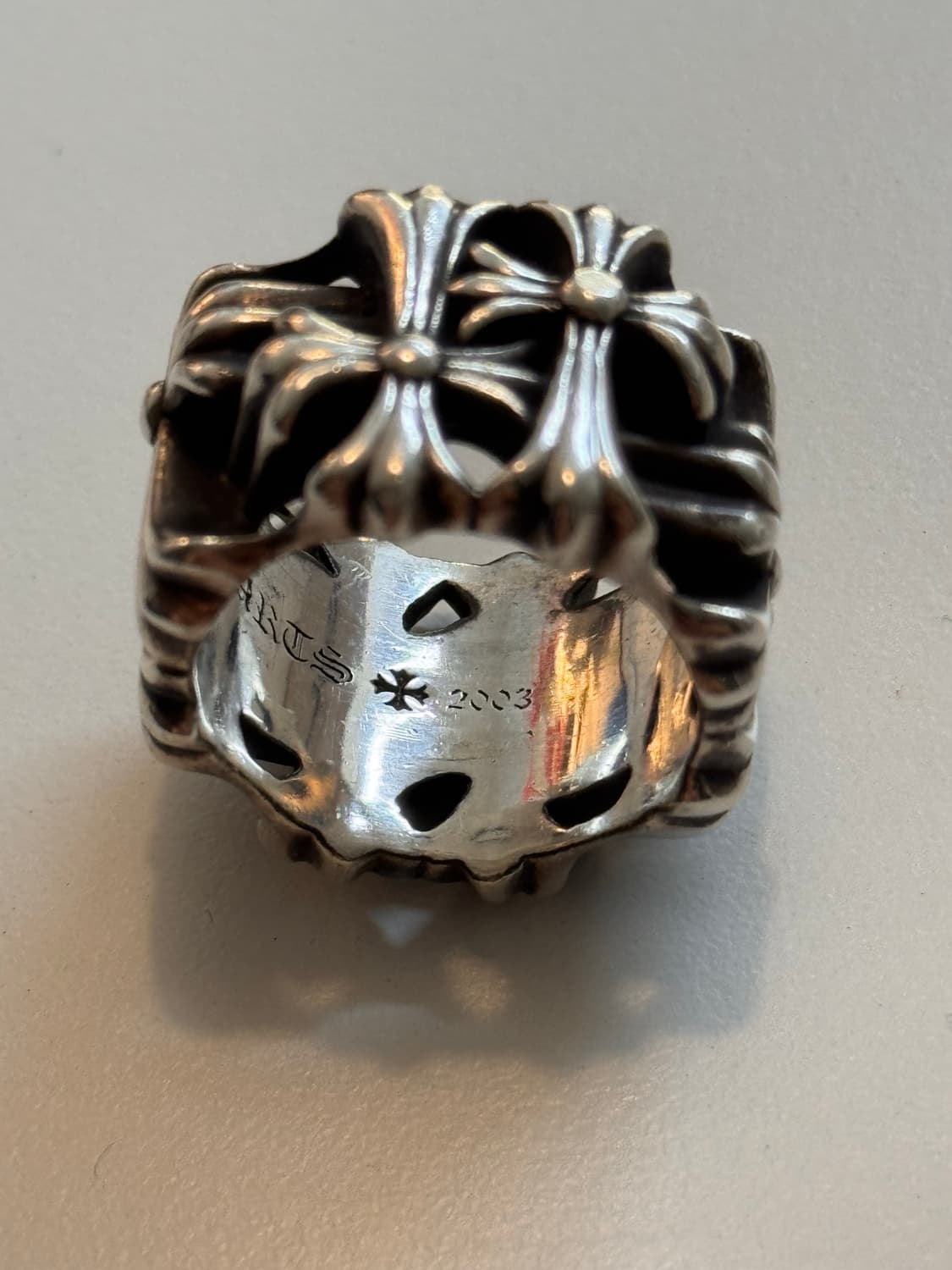 크롬하츠 세메터리 스퀘어링 ks23/us11 상품이미지4