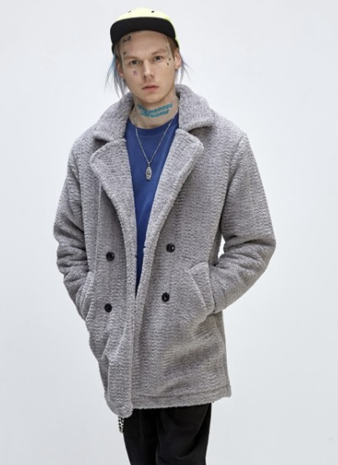 세인트페인 18FW SP 바드니 보아 더블 코트 PN5550    상품이미지2