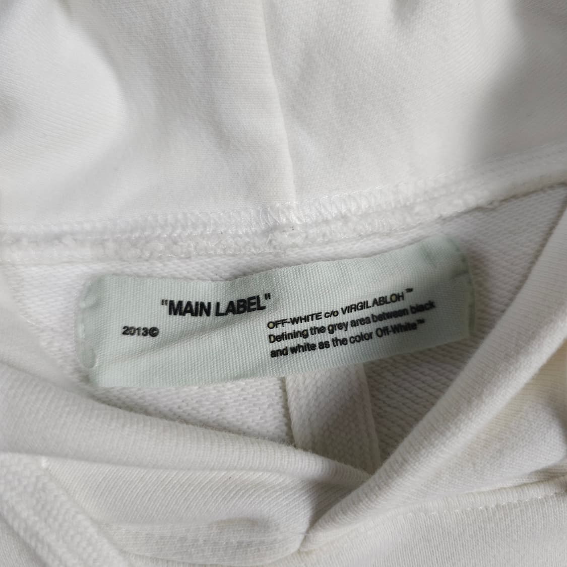 오프화이트 2020FW 후드티 XL 상품이미지5