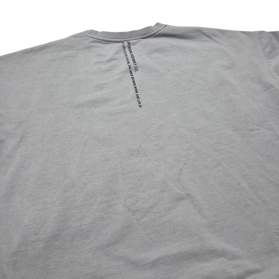 LifeWork 라이프워크 로고 맨투맨 티셔츠 상품이미지3