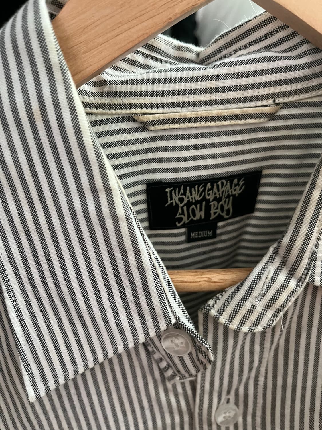 인세인개러지 슬로우보이 셔츠 M 상품이미지3