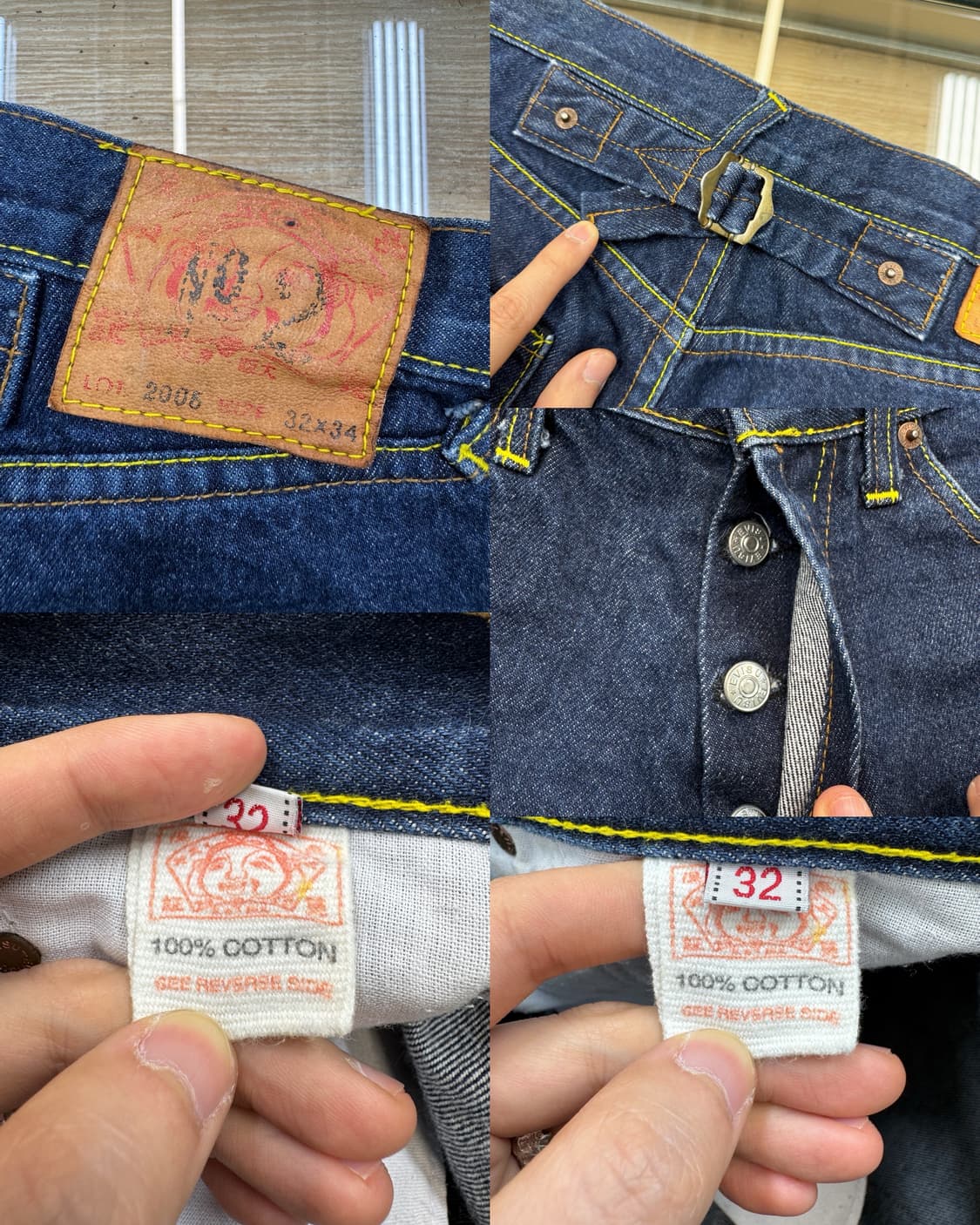 에비수 Lot.2005 카모메 프린티드 데님 상품이미지8