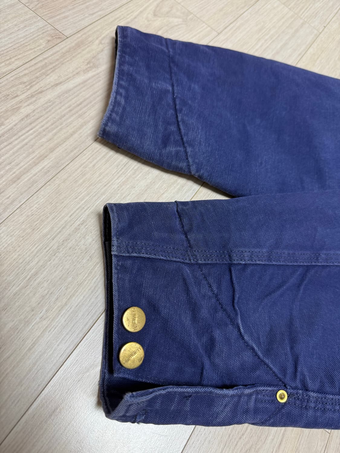 90s Carhartt 칼하트 CB102 Navy 초어 코트 상품이미지9