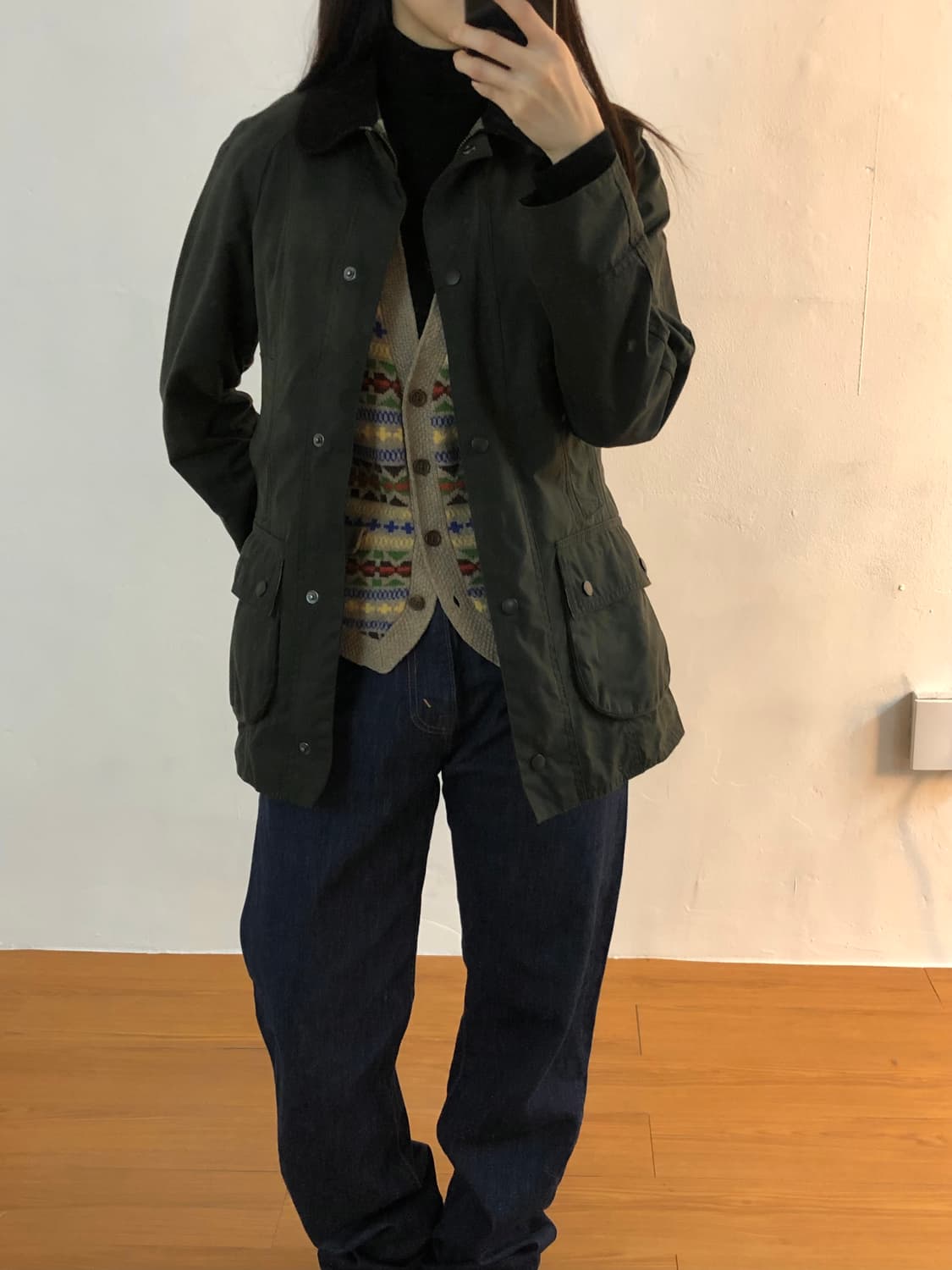 바버 왁스 자켓 상품이미지2