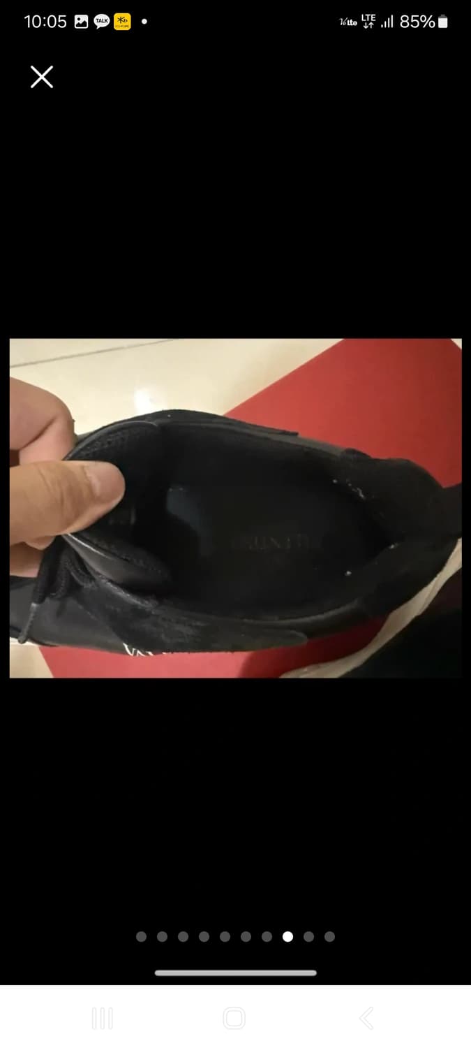발렌티노garavani스니커즈블랙 상품이미지6