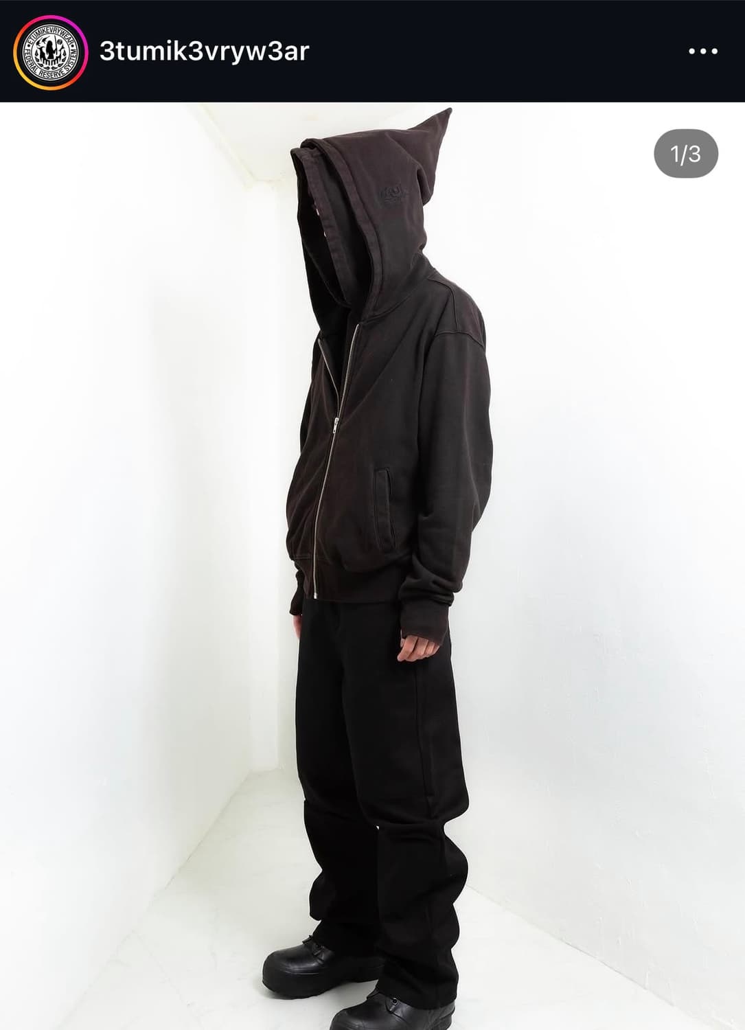 에투믹에브리웨어 GOBLIN ZIP UP 상품이미지1