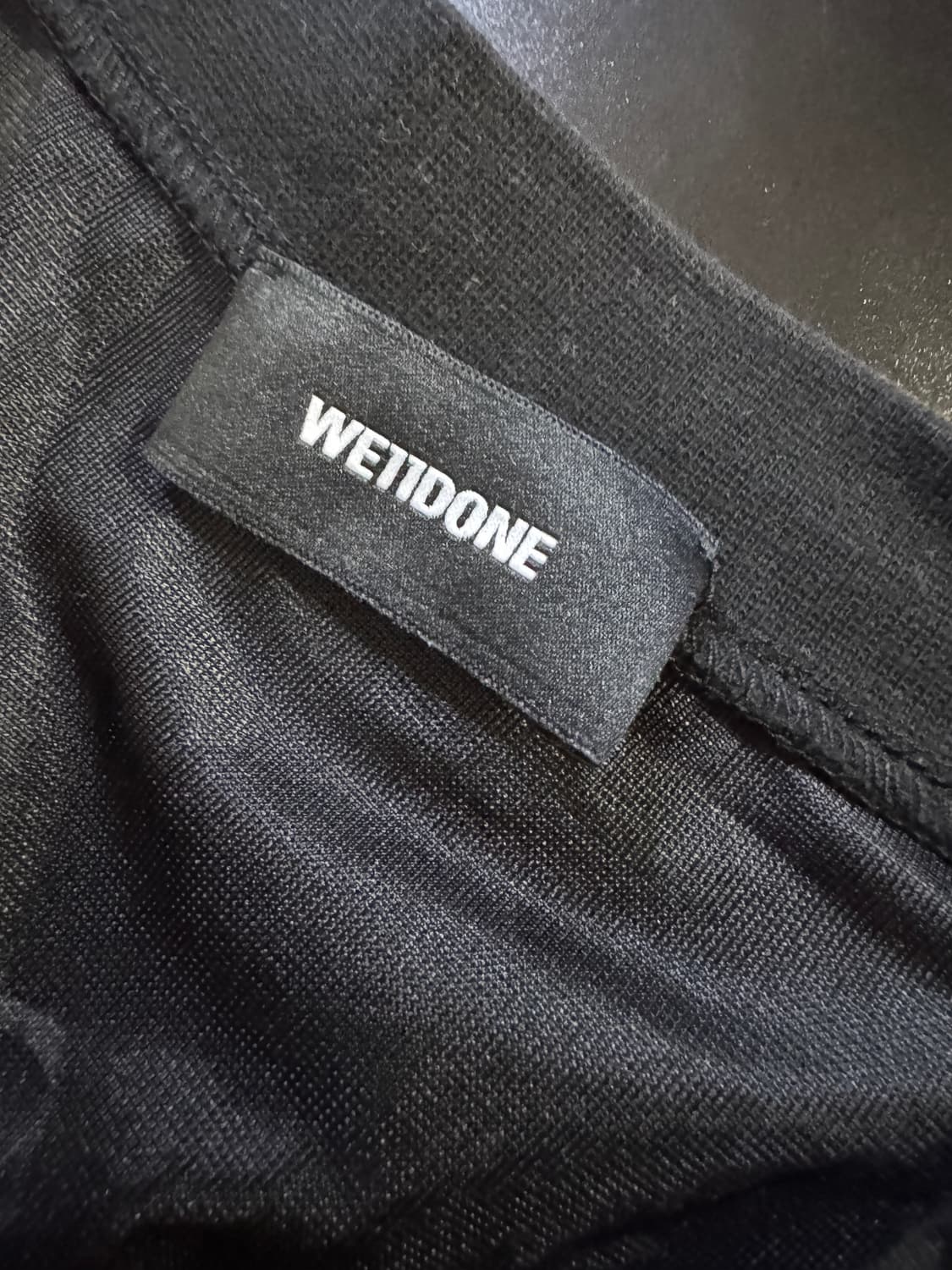 웰던 We11done 빅사이즈 코어 럭비 져지 반팔 티셔츠 2XL 상품이미지3