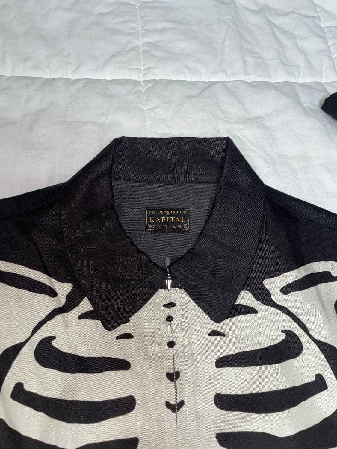 캐피탈 레이온 트윌 본 드리즐러 자켓 블랙 3사이즈 상품이미지3