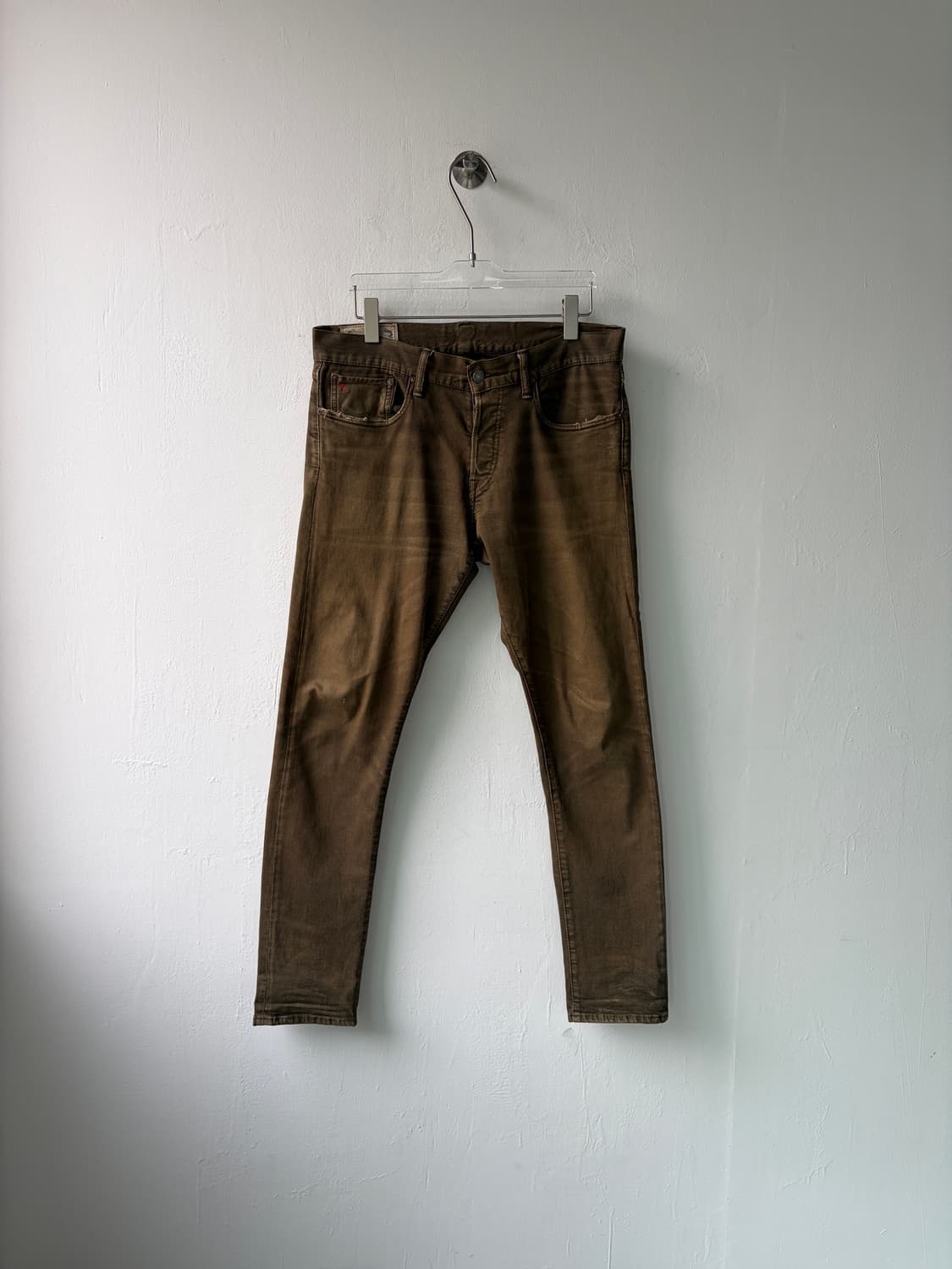 폴로 베이지 워싱 진  상품이미지1