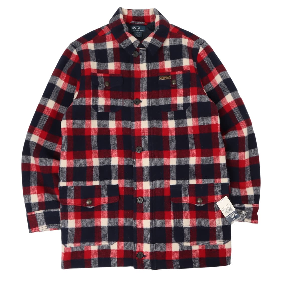 폴로 랄프로렌 플레드 체크 울 자켓 상품이미지1