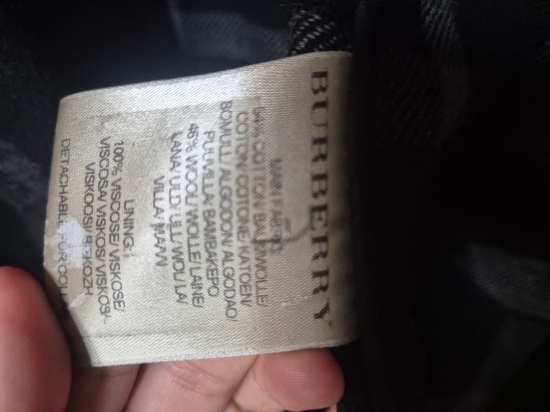 버버리 브릿 더블체크 코트  상품이미지9