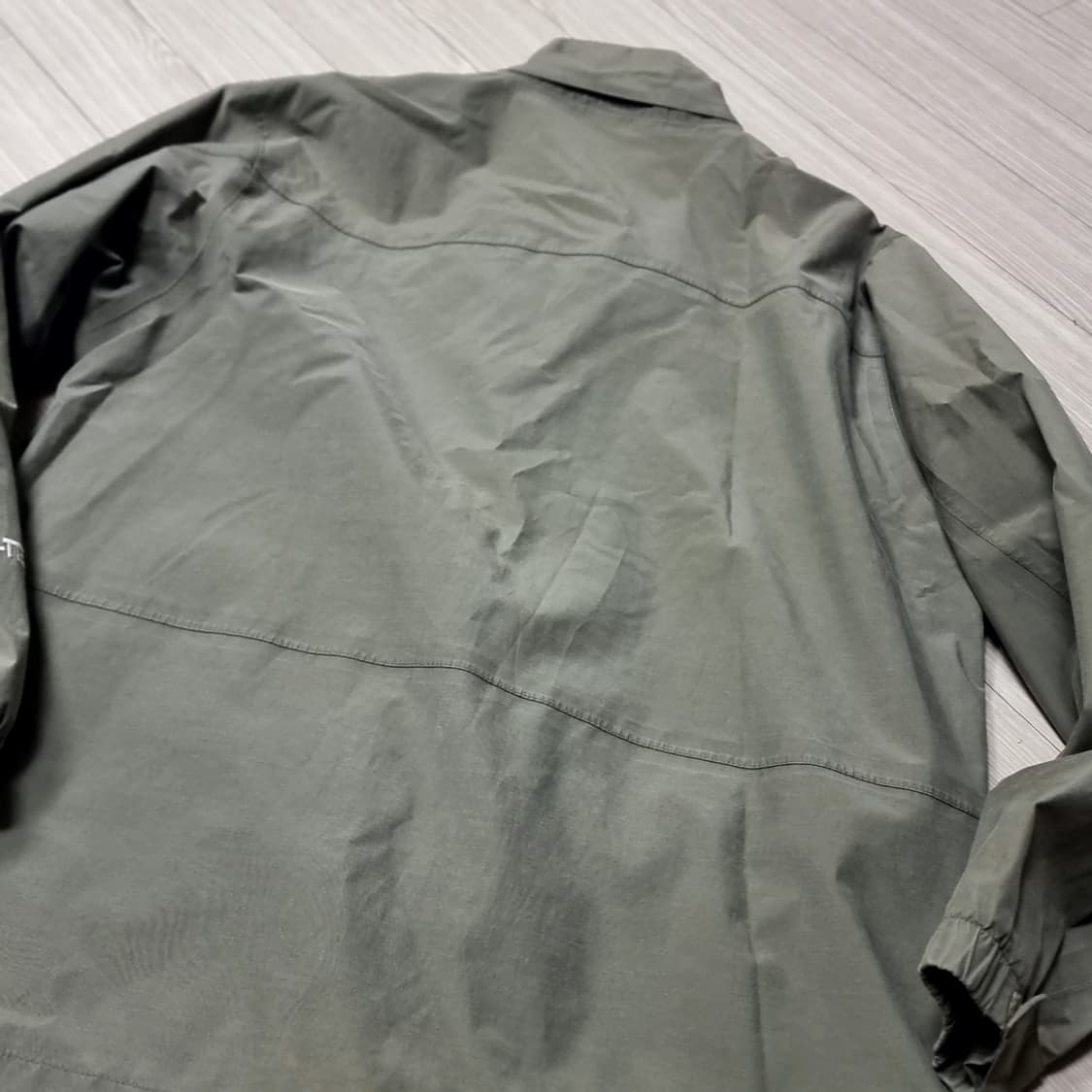 레트로 빈티지 아식스 고어텍스 자켓 카키색(100) 상품이미지9