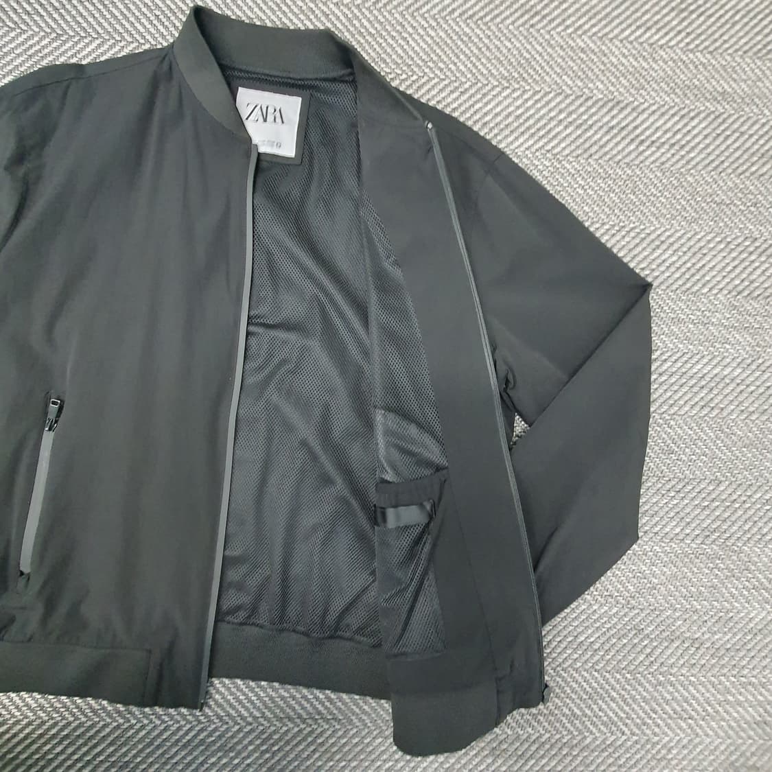 자라 나일론 바람막이 자켓 남자110 상품이미지6