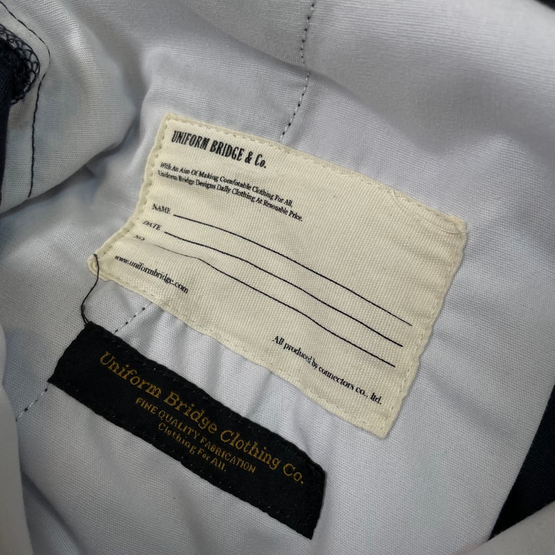 유니폼브릿지 투턱 치노팬츠  상품이미지5