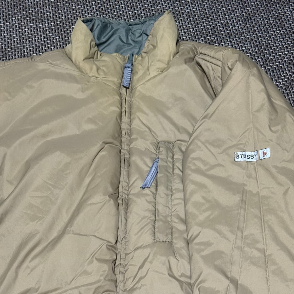 90s 스투시 리버시블 나일론 패딩 상품이미지7