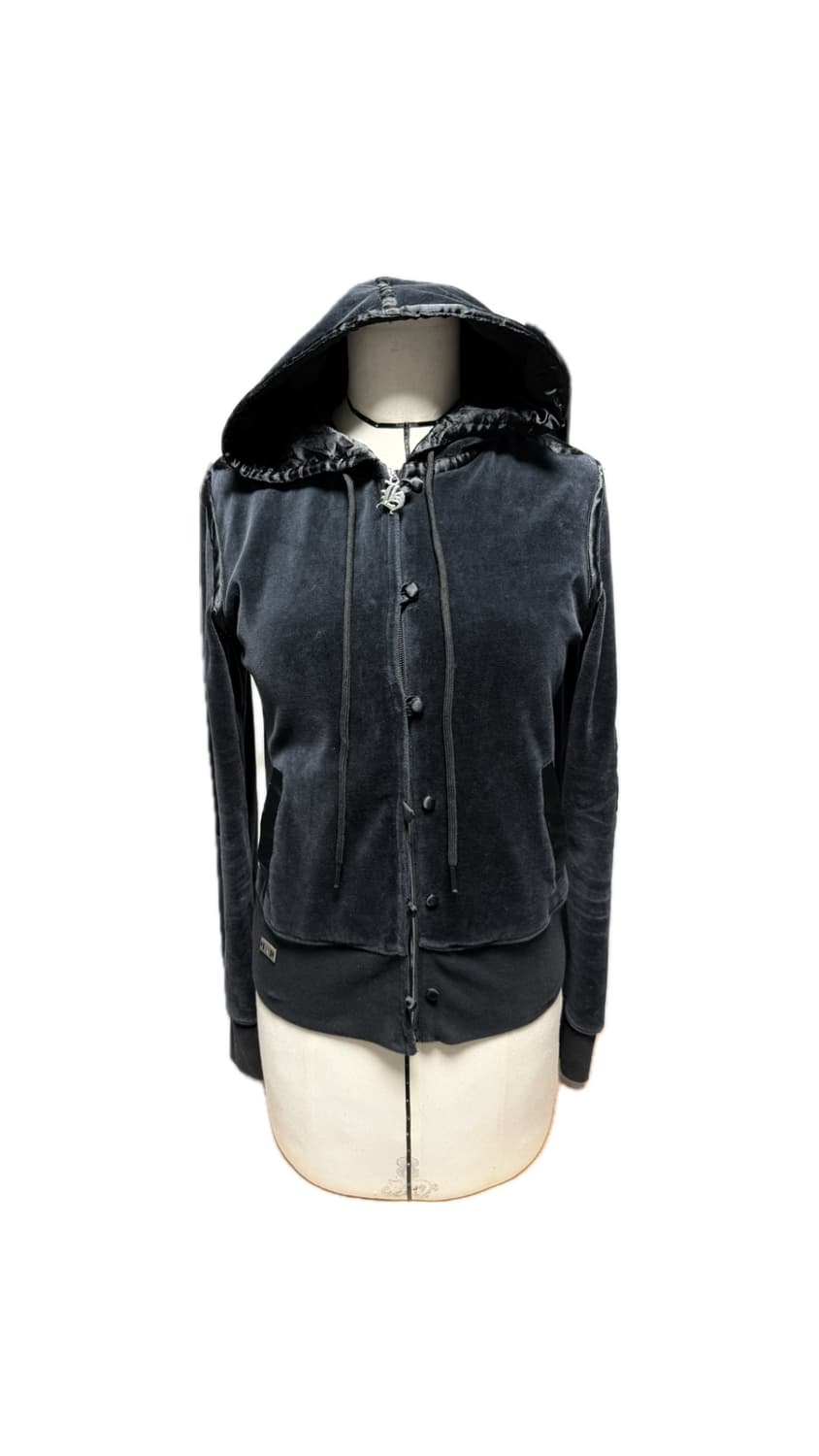 쥬시 꾸뛰르 st 벨벳 후드 집업 트레이닝 복 상품이미지1