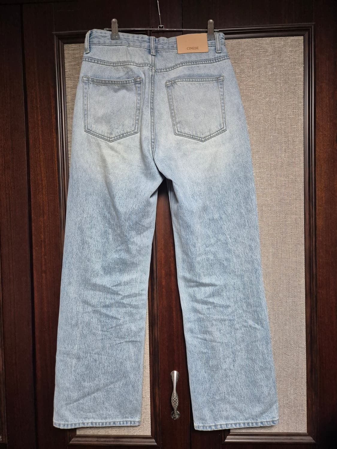 씨네드 세미와이드 스트레이트 데님 상품이미지5