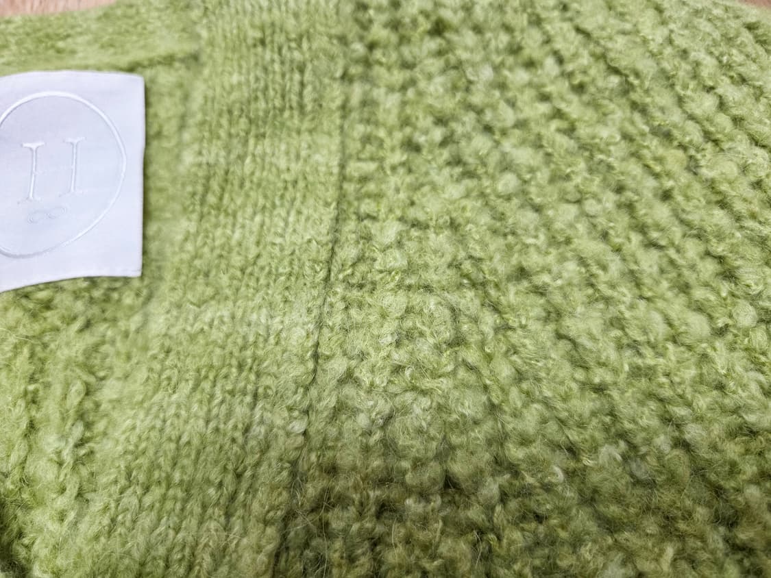 에이치에이트(H8) 알파카 울 옴브레 니트가디건 프리사이즈 새상품 상품이미지8