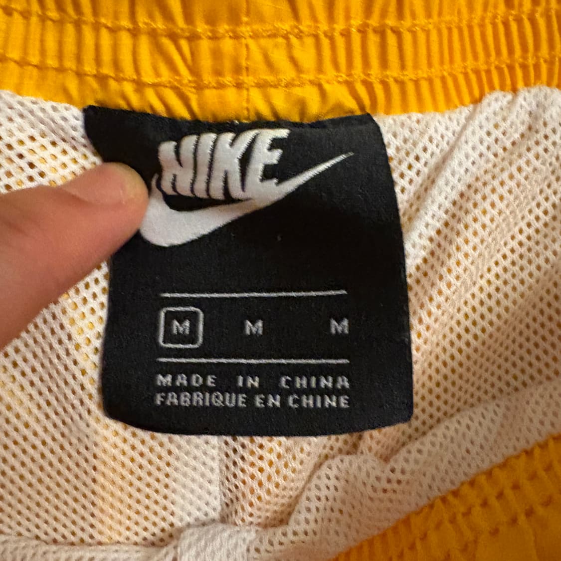 나이키 우브 트랙 조거 팬츠 옐로우 노랑 상품이미지2