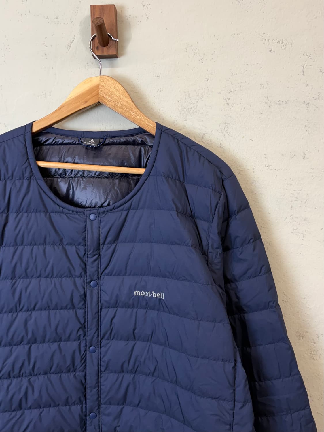 몽벨 슈페리어 다운 라이트넥 자켓 네이비 상품이미지2