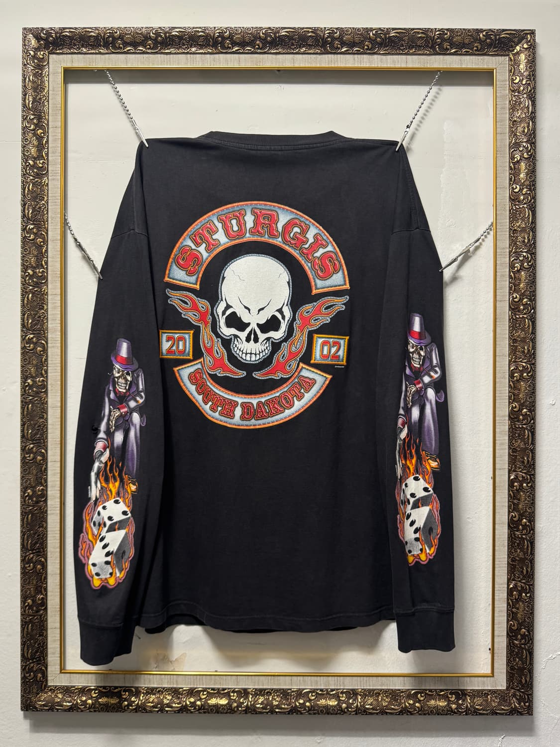빈티지 00s STURGIS SKULL 롱슬리브 상품이미지2