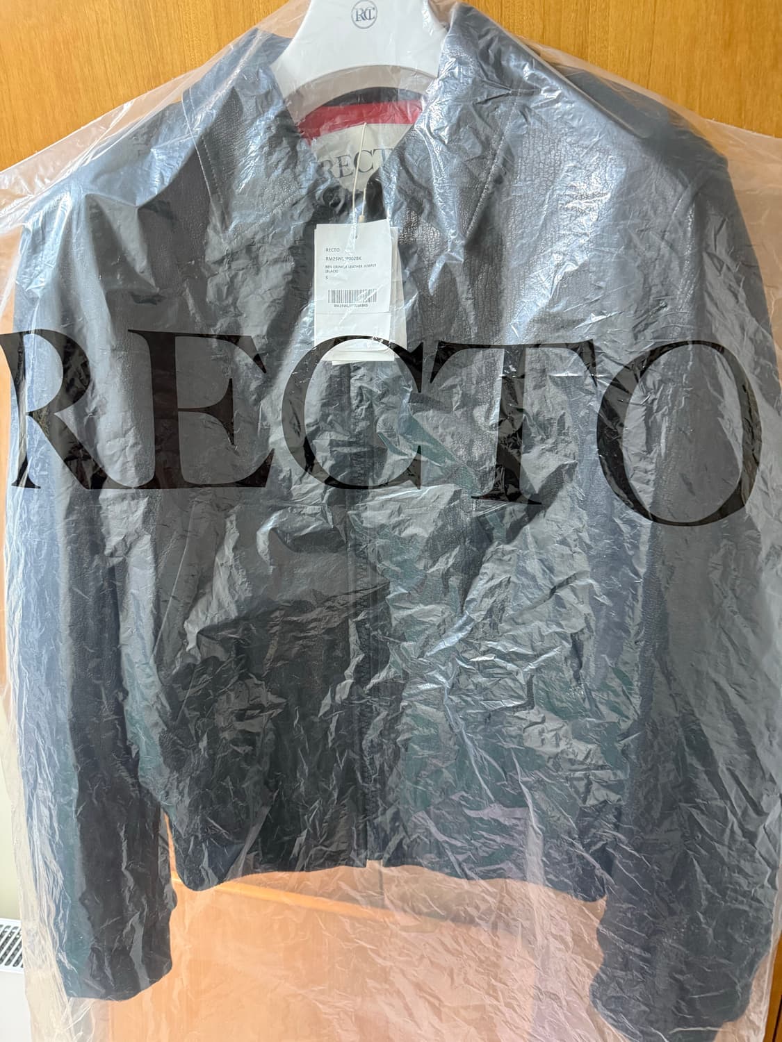 렉토 벤 크링클 BEN CRINKLE LEATHER JUMPER 상품이미지1