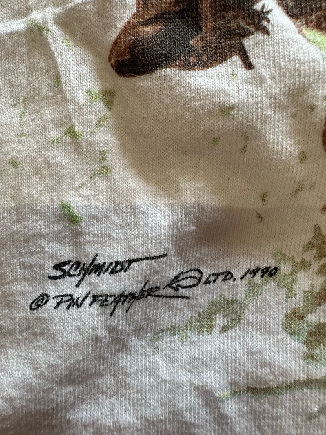 90s "Mountain Man" 웨스턴 아트워크 빈티지 티셔츠 상품이미지6