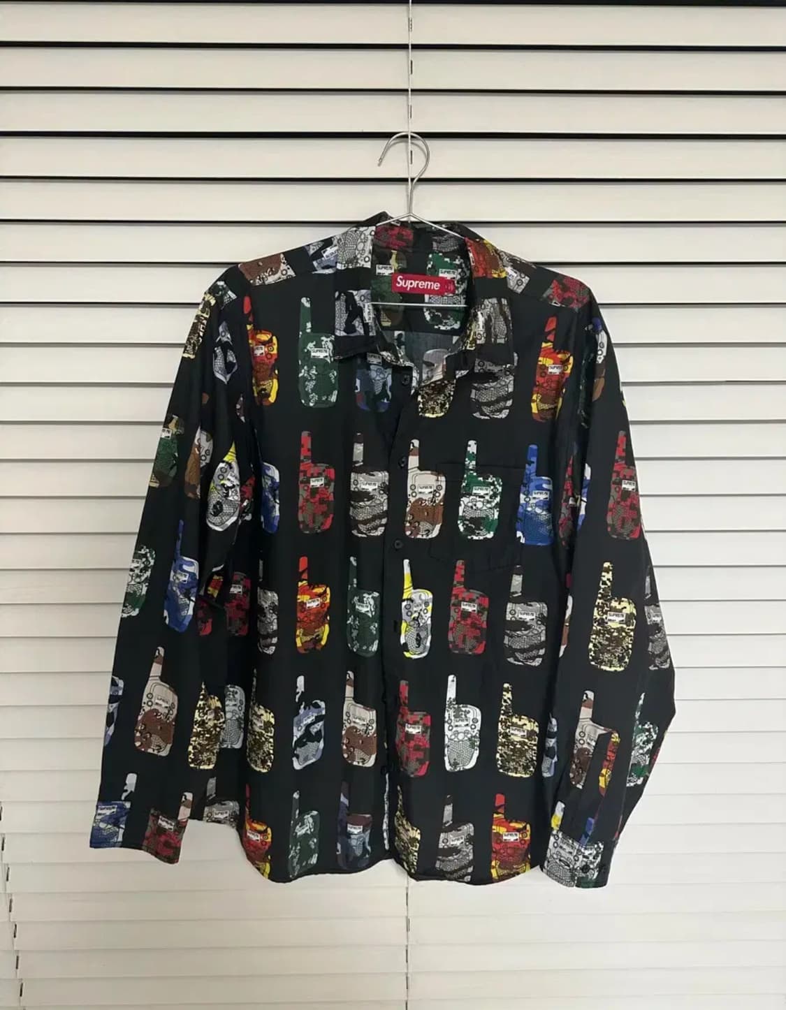 슈프림 워키토키 셔츠 L 상품이미지3