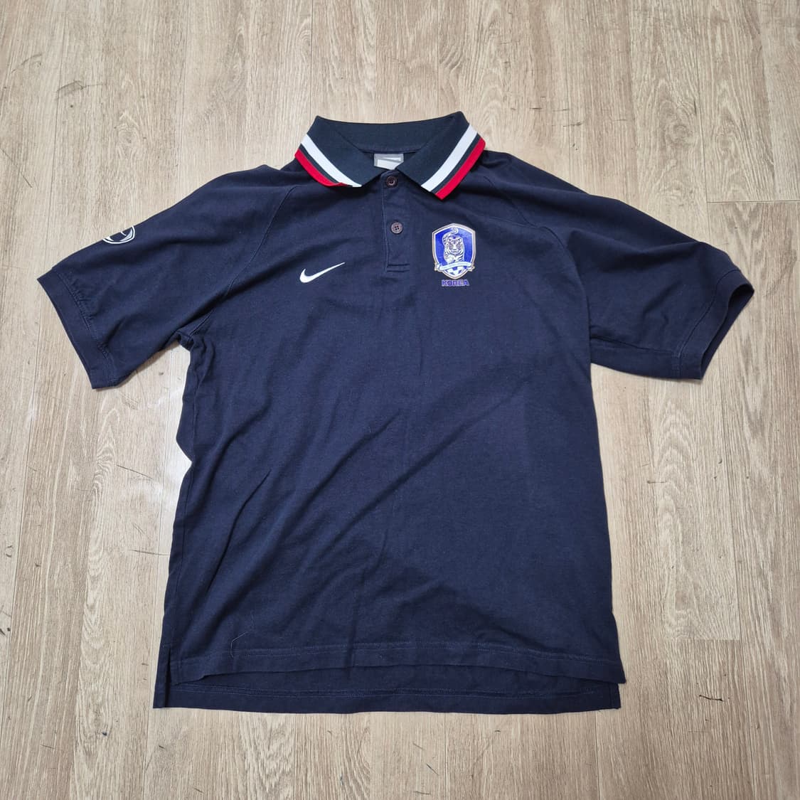 나이키 축구 국가대표 반팔 카라티 상품이미지1