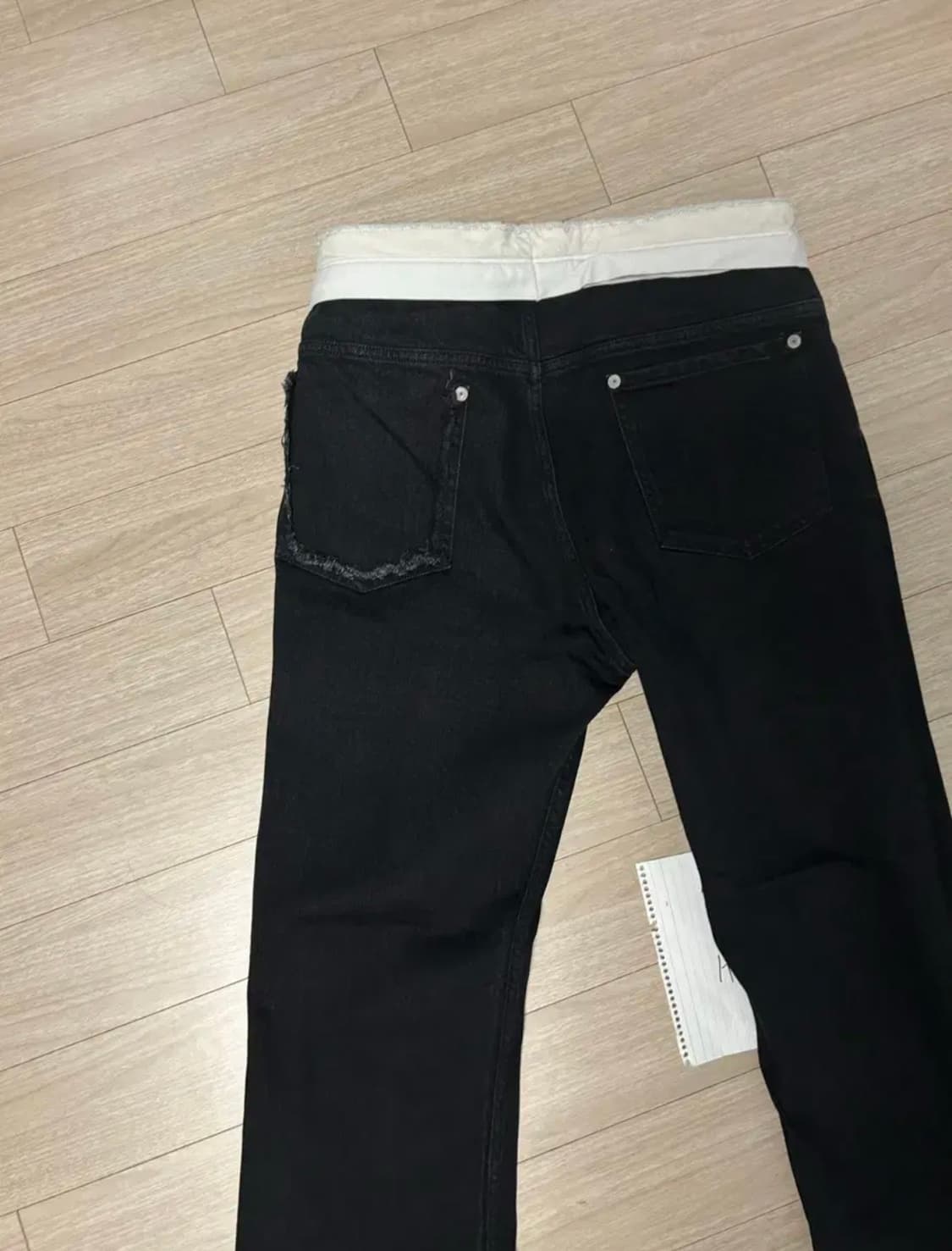 마르지엘라 블랙진 상품이미지3